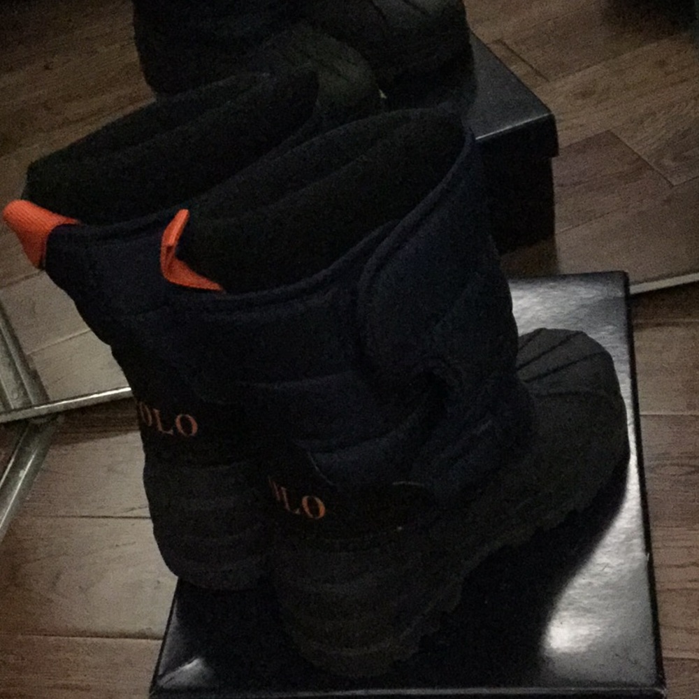 Little boy Polo boots